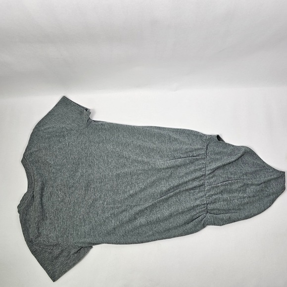 Express One Eleven Women's‎ XS Body Contour Stretch Bodysuit Gray SS Crew Neck - Picture 8 of 8